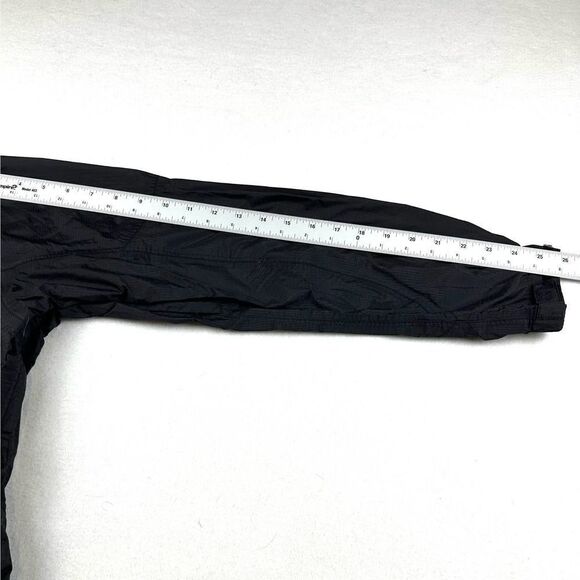 Marmot Jet Black Rain Jacket Foldable Hood Women’s Petite S - Picture 7 of 11